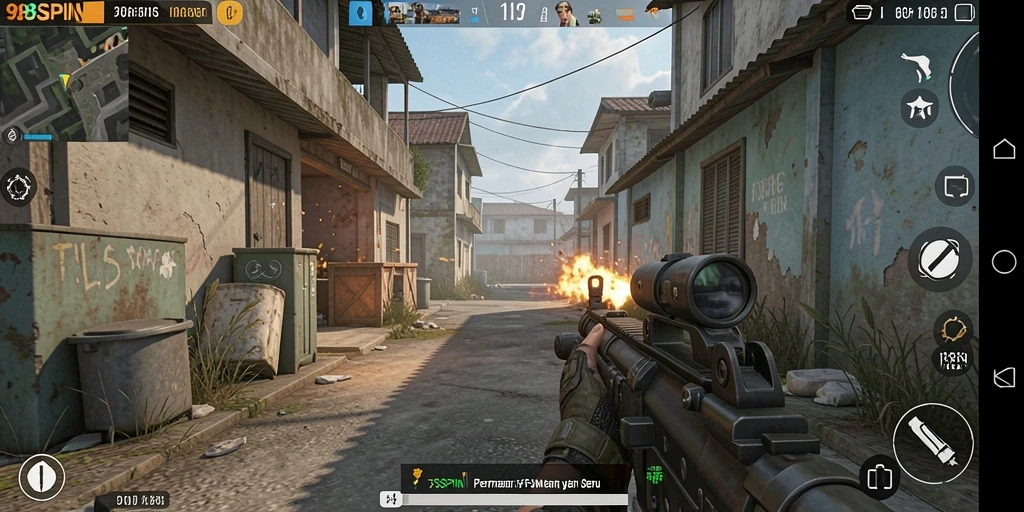 Gameplay 98SPIN yang intens dan menarik.