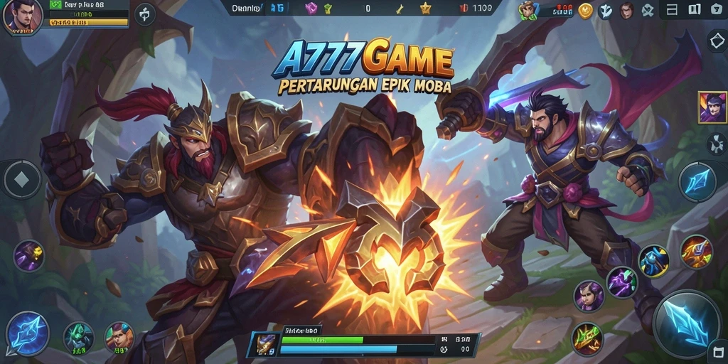 Gameplay seru dan strategi mendebarkan dalam A777GAME.