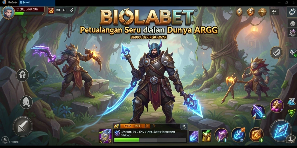 Tampilan gameplay seru dengan pertarungan mendebarkan dalam <strong>BIOLABET</strong>.