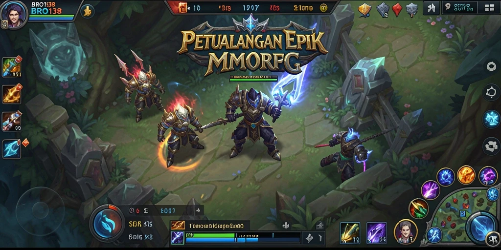 Tangkapan layar dari gameplay mendebarkan di BRO138 dengan grafik memukau.