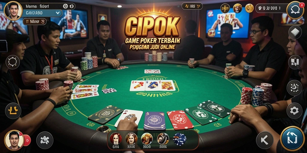 Gameplay seru dan mendebarkan di CIPOK dengan pemain dari seluruh dunia.