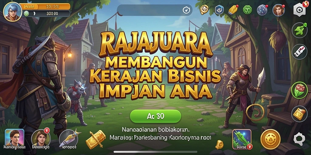 Tampilan gameplay Tycoon yang menarik dan interaktif.