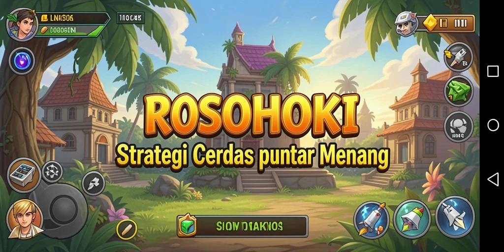 Tangkapan layar gameplay ROSOHOKI yang menampilkan strategi cerdas dan aksi mendebarkan.