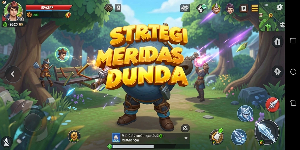 Tangkapan layar gameplay RP62RP menunjukkan pertempuran strategis yang mendebarkan.