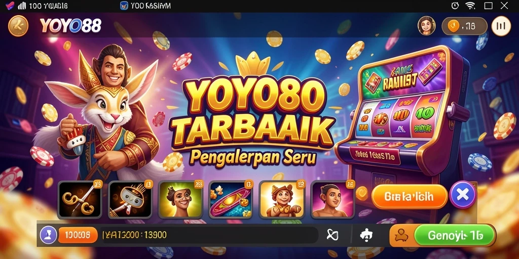 Tampilan gameplay Kasino yang seru dan mendebarkan di YOYO88.